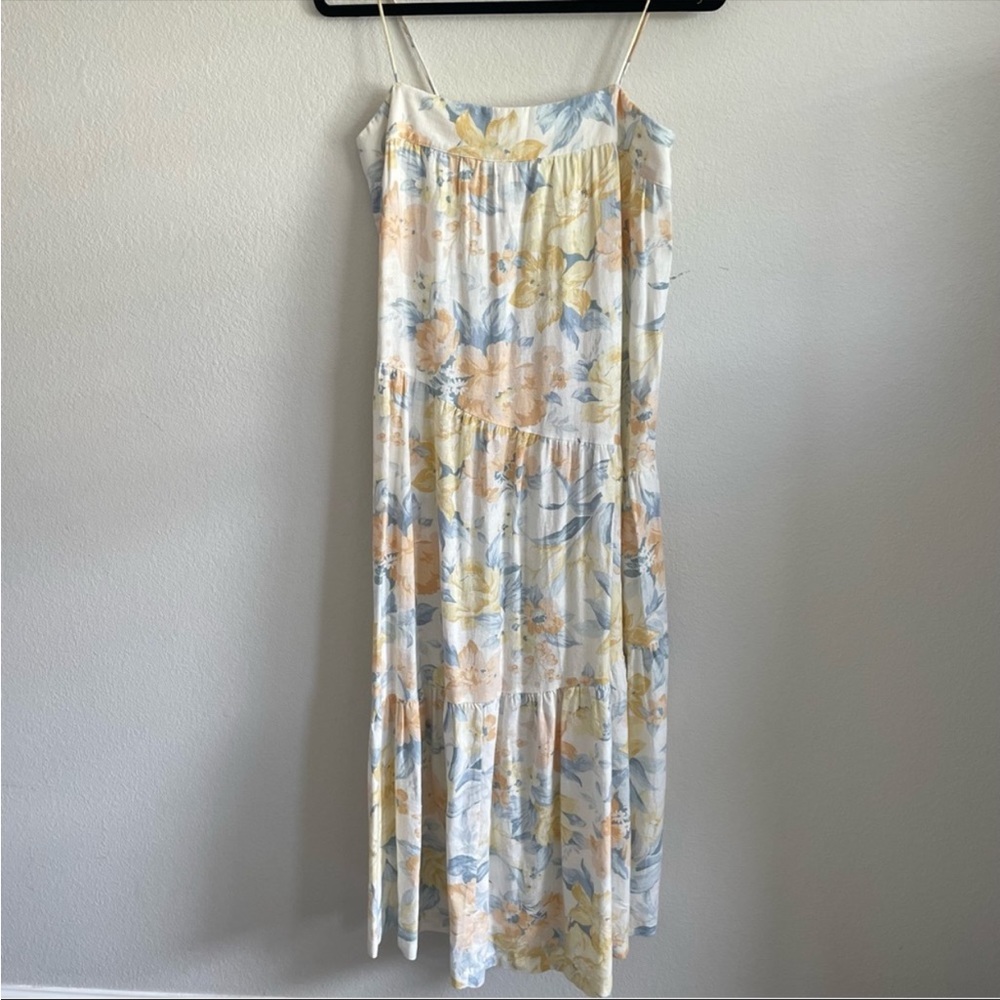 Linen Abercrombie & Fitch maxi dress MT
